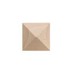 Diamond wood corner block