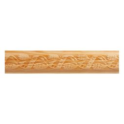Decorative embossed moulding