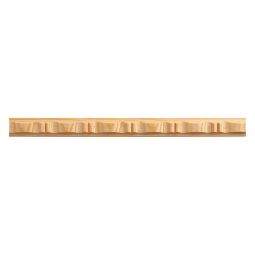 Wave wood moulding