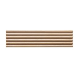 Reed wood moulding