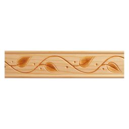 friso decorado en madera