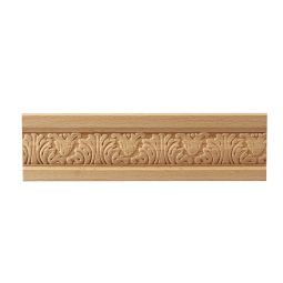 Decorative embossed moulding