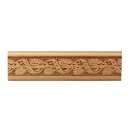 Decorative embossed moulding