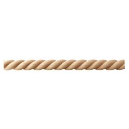 Rope wood moulding