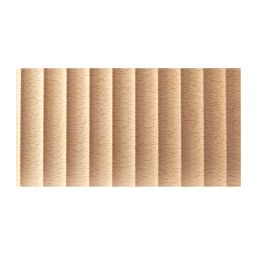 moldura de madera ondulada