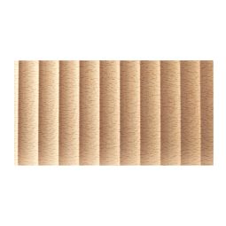 Wave wood moulding