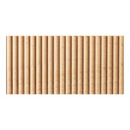 Wave wood moulding