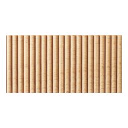 Wave wood moulding