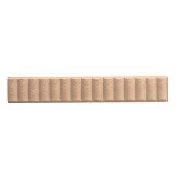 Wave wood moulding