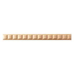 Wave wood moulding
