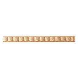 Wave wood moulding