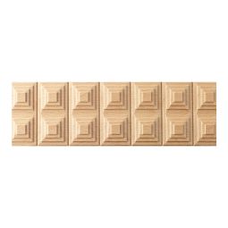 Square block wood moulding