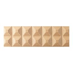 Square block wood moulding