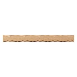 Diamond wood moulding