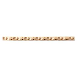 Modanatura in legno decorata a perle
