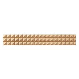 Diamond cross cut wood moulding