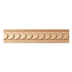 Ripple wood moulding