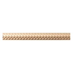 Ripple wood moulding