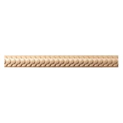 Ripple wood moulding