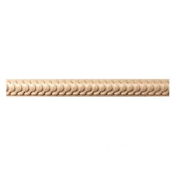 Ripple wood moulding