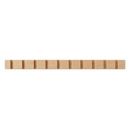 Dentil wood moulding
