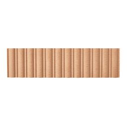 Wave wood moulding