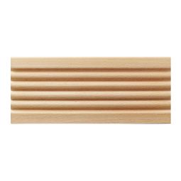 Reed wood moulding