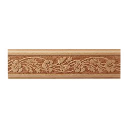 Decorative embossed moulding