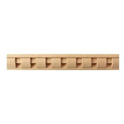 Dentil wood moulding