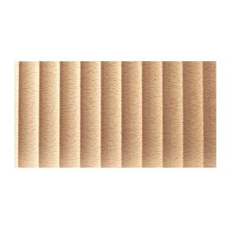 Wave wood moulding
