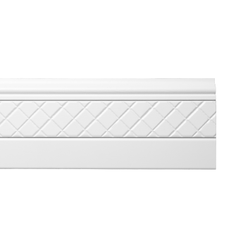 Decorative skirting wood moulding