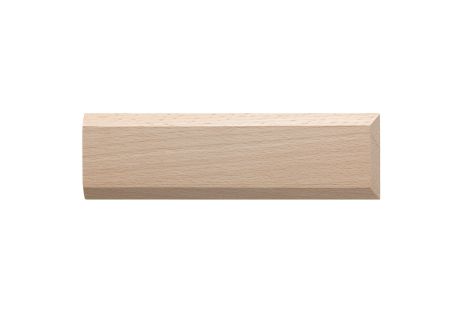 Plinto in legno decorato per pilastro