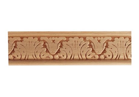 friso decorado en madera