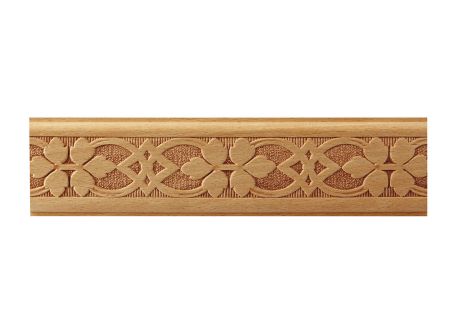 Decorative embossed moulding