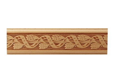 Decorative embossed moulding