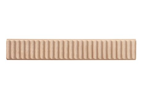 Wave wood moulding