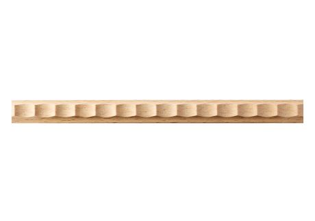 moldura de madera ondulada