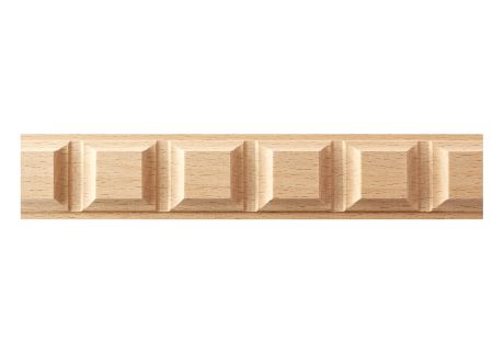 Square block wood moulding