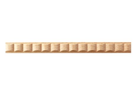 Wave wood moulding