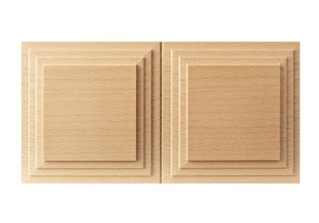 Square block wood moulding