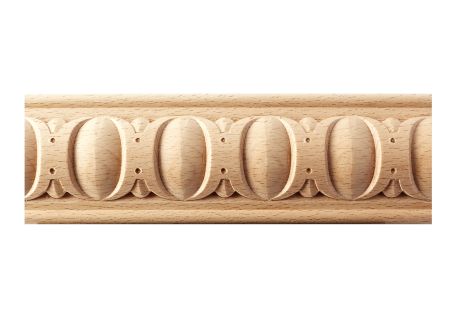 Egg and dart wood moulding