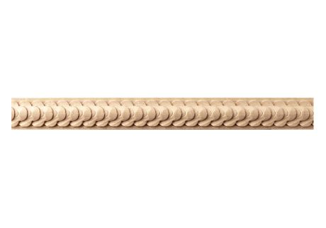 Ripple wood moulding