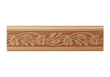 Decorative embossed moulding